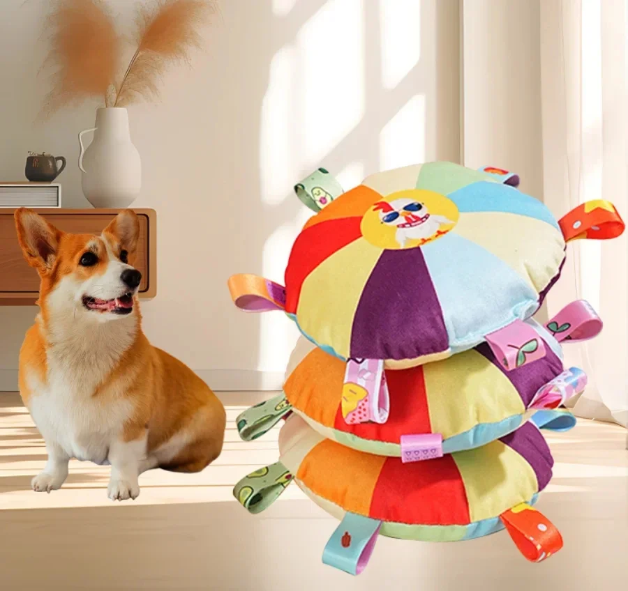 Pluszowa zabawka dla psa - int – Flying Disc Dog Training Toy recenzja i cena