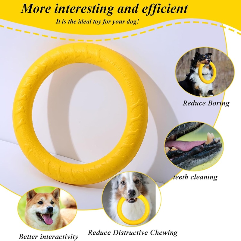 Zabawki dla psów, latające dys – Indestructible Dog Chew Toy recenzja i cena