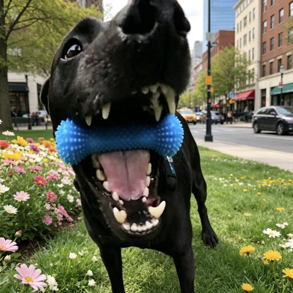 Gumowa zabawka do żucia dla ps – Teeth Cleaning Dog Chew Bone recenzja i cena