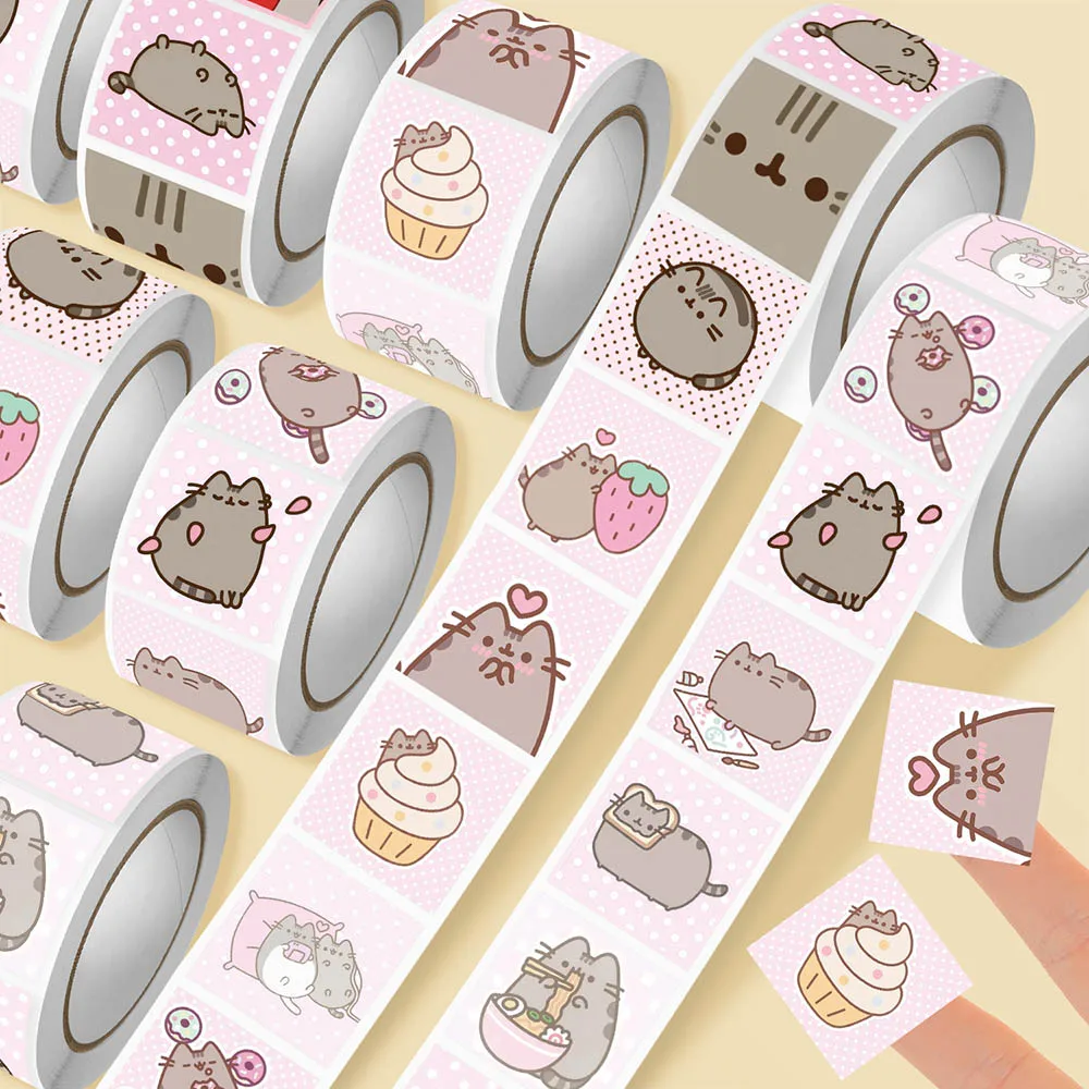 Hou 500 szt. Naklejki w rolce  – Cat Toys recenzja i cena