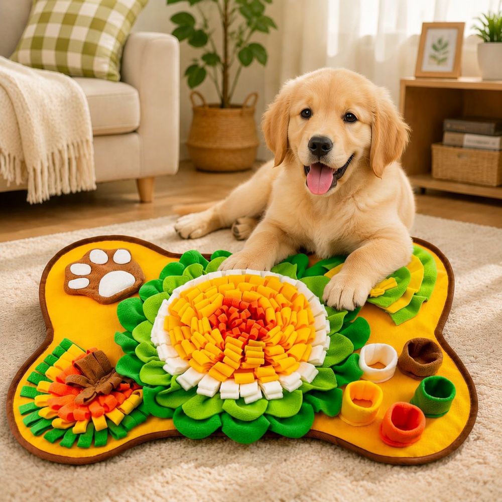Mata do szukania smakołyków w  – Dog Puzzle Feeder Toy recenzja i cena